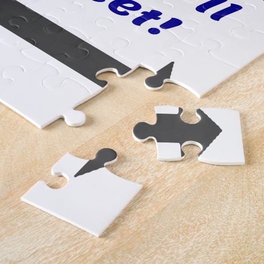 Puzzle Les lignes parallèles ont tellement en commun, drô (Côté)