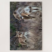 Puzzle Les lionesses (Vertical)
