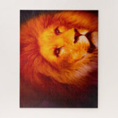 Puzzle Les Lions Gros Chats. (Vertical)