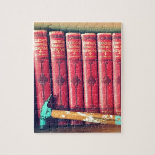 Puzzle Les livres sont plus forts que des marteaux (Vertical)