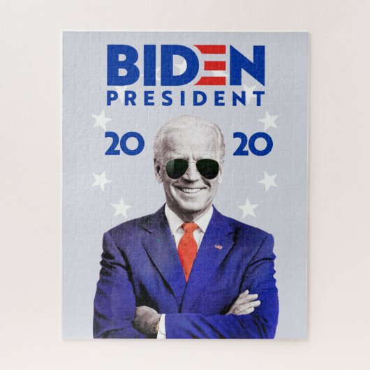 Puzzle Les lunettes de soleil de Joe Biden 2020 (Vertical)