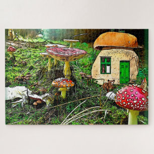 Puzzle Les lutins où les petites gens vivent Irlande