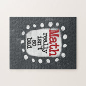 Puzzle Les mathématiques n'est pas vraiment un mauvais pu (Horizontal)