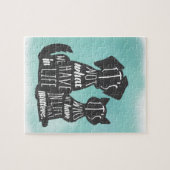 Puzzle Les meilleures légendes des amis des chats et des (Horizontal)