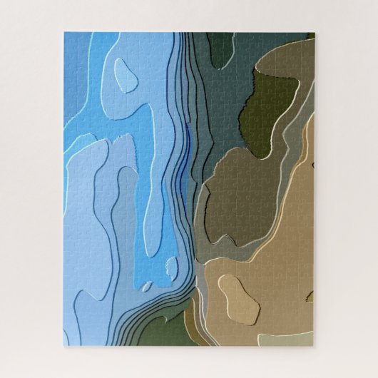 PUZZLE LES MONTAGNES (Vertical)