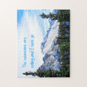 Puzzle Les montagnes appellent - 11x14 pouces (Vertical)