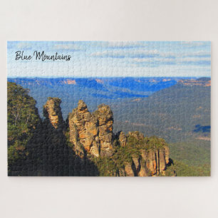 Puzzle les montagnes bleues de trois soeurs