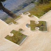 Puzzle Les montagnes et les lacs de Zambie. (Côté)