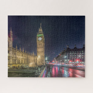 Puzzle Les monuments Big Ben la nuit