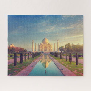 Puzzle Les monuments Couleurs du Taj Mahal