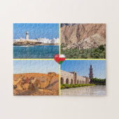 Puzzle Les monuments du Sultanat d'Oman (Horizontal)