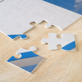 Puzzle Les monuments | Église grecque du dôme bleu (Côté)