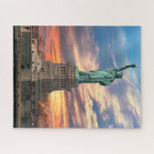 Puzzle Les monuments | La statue de la liberté (Horizontal)