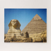Puzzle Les monuments | Sphinx & Pyramide d'Egypte (Horizontal)