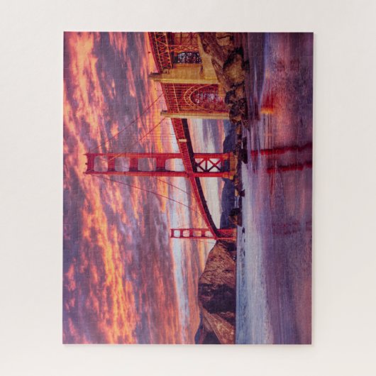 Puzzle Les monuments | The Golden Gate San Francisco, CA (Vertical)