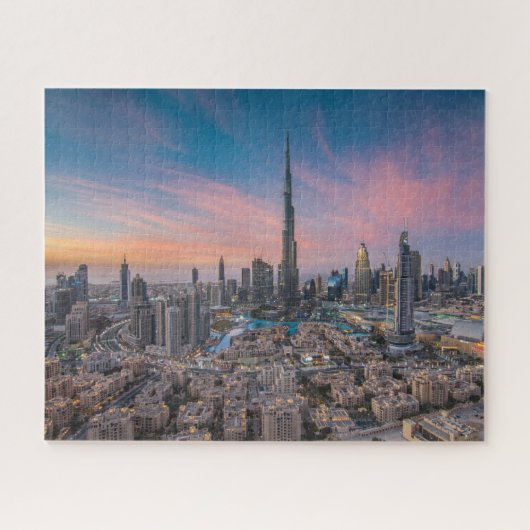 Puzzle Les monuments | Ville de Dubaï (Horizontal)