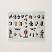 Puzzle Les morceaux distincts de l'armure d'un chevalier, (Horizontal)