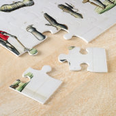 Puzzle Les morceaux distincts de l'armure d'un chevalier, (Côté)