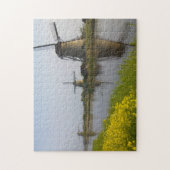 Puzzle Les moulins à vent le long du canal de Kinderdijk (Vertical)