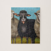 Puzzle Les moutons noirs (Vertical)