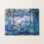 Puzzle Les nénuphars de Monet<br><div class="desc">S'il vous plaît visitez mon magasin pour un design plus intéressant et plus de choix de couleurs. => zazzle.com/iwheels*</div>