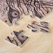 Puzzle Les neurones 1 de Cajal (Côté)