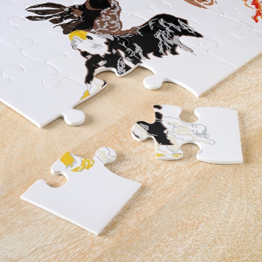 Puzzle : Les oiseaux (Côté)