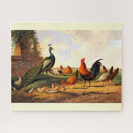 Puzzle Les oiseaux de ferme (Horizontal)