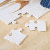 Puzzle Les oiseaux observent le coucher du soleil dans le (Côté)