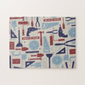 Puzzle Les outils de papa (Horizontal)