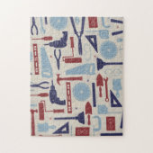 Puzzle Les outils de papa (Vertical)