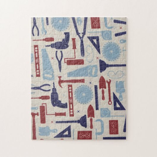 Puzzle Les outils de papa (Vertical)