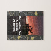 Puzzle Les Papillons Sont Une Beauté (Horizontal)