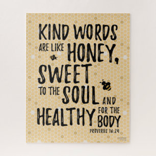 Puzzle Les Paroles Aimables Sont Comme Le Miel, Proverbes