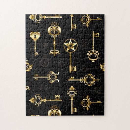 Puzzle Les Patters de Seamless avec Golden Keys (Vertical)