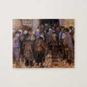 Puzzle Les pauvres et l'argent par Vincent van Gogh (Horizontal)