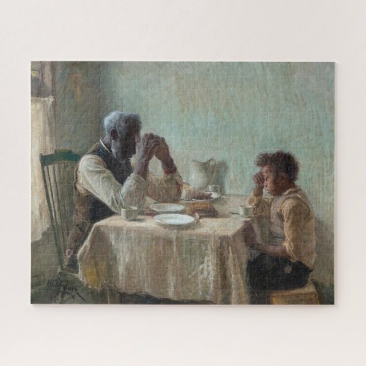 Puzzle Les pauvres reconnaissants par Henry Ossawa Tanner (Horizontal)