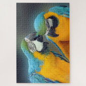 Puzzle Les perroquets amoureux (Vertical)