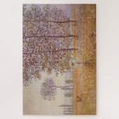 Puzzle Les Peupliers au Soleil de Claude Monet (1887) (Vertical)