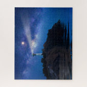 Puzzle Les phares | Phare de nuit étoilé (Vertical)