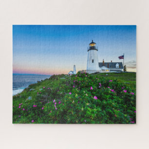 Puzzle Les phares   Point Lighthouse Bristol Maine