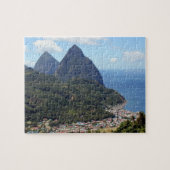 Puzzle Les pitons et le Soufriere (Horizontal)