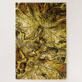 PUZZLE LES PLUS DIFFICILES FEUILLES DE CÉRÉALITÉS D'OR AU (Vertical)