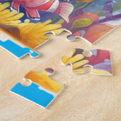 PUZZLE LES POISSONS COLORÉS (Côté)