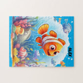 PUZZLE LES POISSONS COLORÉS (Horizontal)