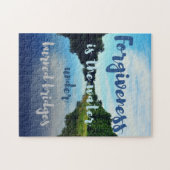 Puzzle Les ponts brûlés d'eau de pardon citent jigsaw (Horizontal)