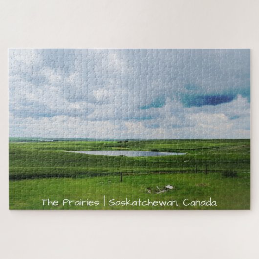 Puzzle Les prairies | Saskatchewan, Canada (Horizontal)