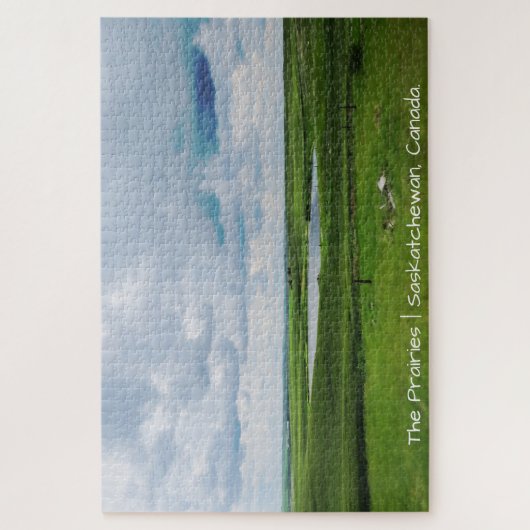 Puzzle Les prairies | Saskatchewan, Canada (Vertical)