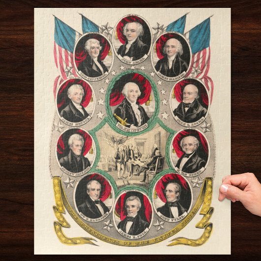 Puzzle Les premiers présidents américains restaurèrent la