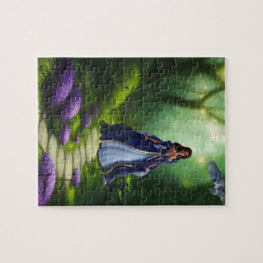 Puzzle Les princes se baladent dans la forêt enchantée (Horizontal)